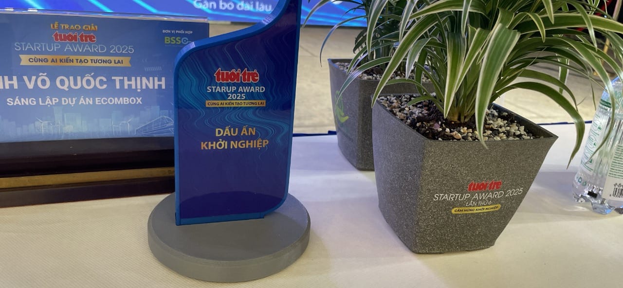 Ecombox đạt giải Dấu ấn khởi nghiệp