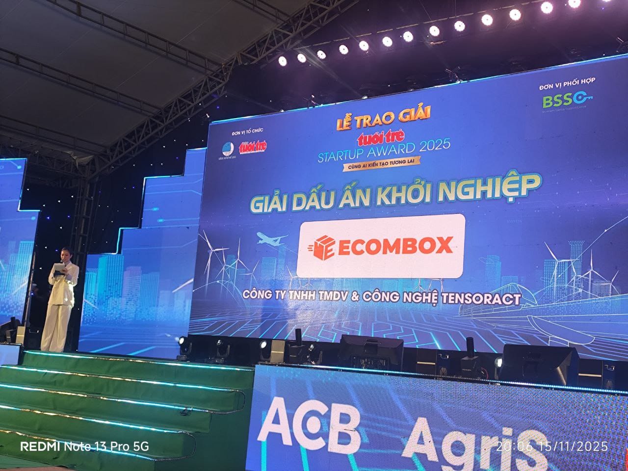 Ecombox đạt giải Dấu ấn khởi nghiệp