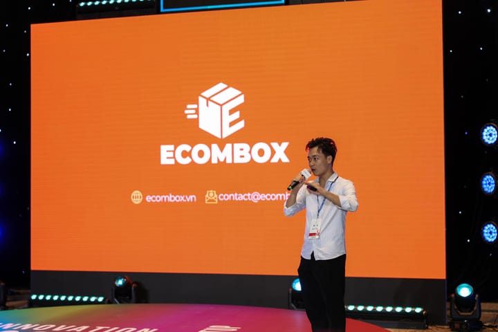Recap phần thi của Ecombox tại Startup  Wheel 2025
