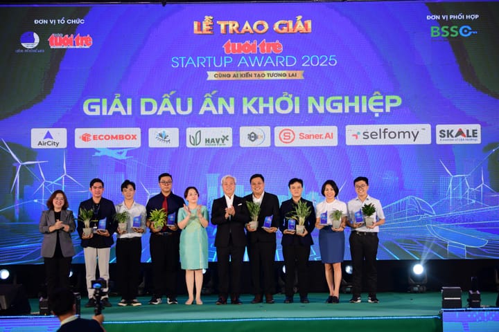 Ecombox đạt giải Dấu ấn khởi nghiệp